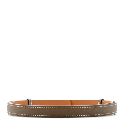Hermes Epsom Kelly Belt Etoupe 2 of 4