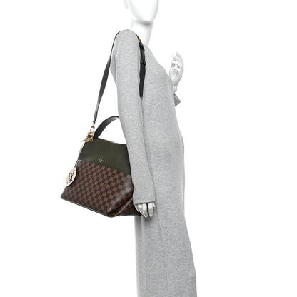 Louis Vuitton Damier Ebene Calfskin Maida Khaki 2 of 9
