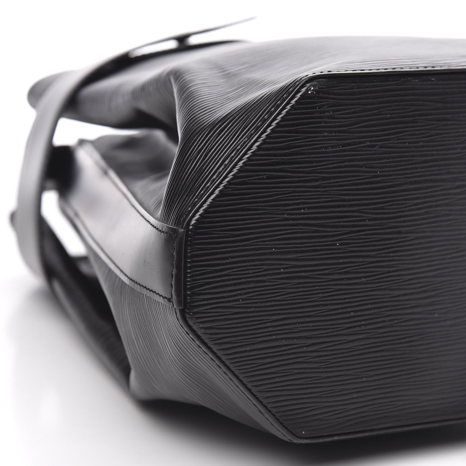 Louis Vuitton Epi Sac D'Epaule GM Black 6 of 10