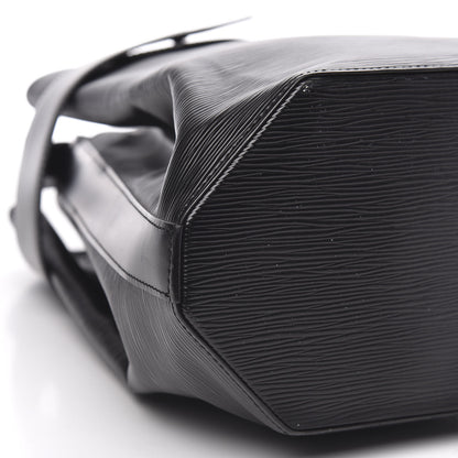 Louis Vuitton Epi Sac D'Epaule GM Black 6 of 10