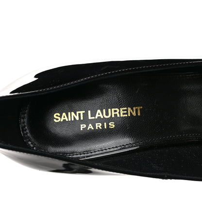Saint Laurent Patent Instinct Pumps 40 Black 7 of 8