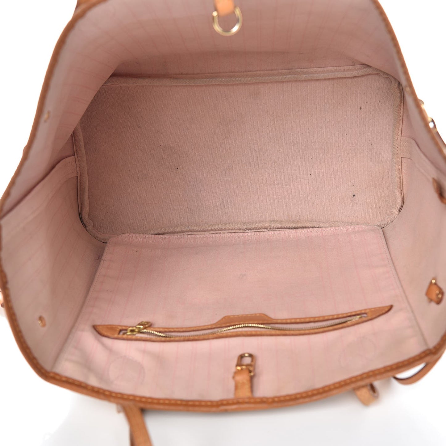 Damier Azur Neo Neverfull MM Rose Ballerine