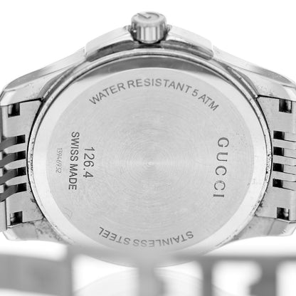 Gucci Stainless Steel 38mm G-Timeless Quartz Watch Black 8 of 8