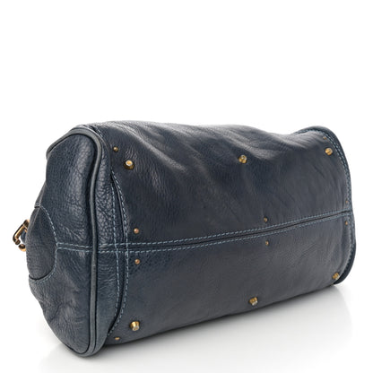 Chloe Calfskin Paddington Satchel Blue 4 of 13