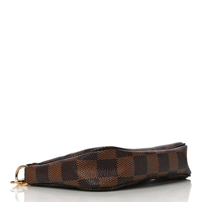 Louis Vuitton Damier Ebene Mini Pochette Accessories 4 of 10