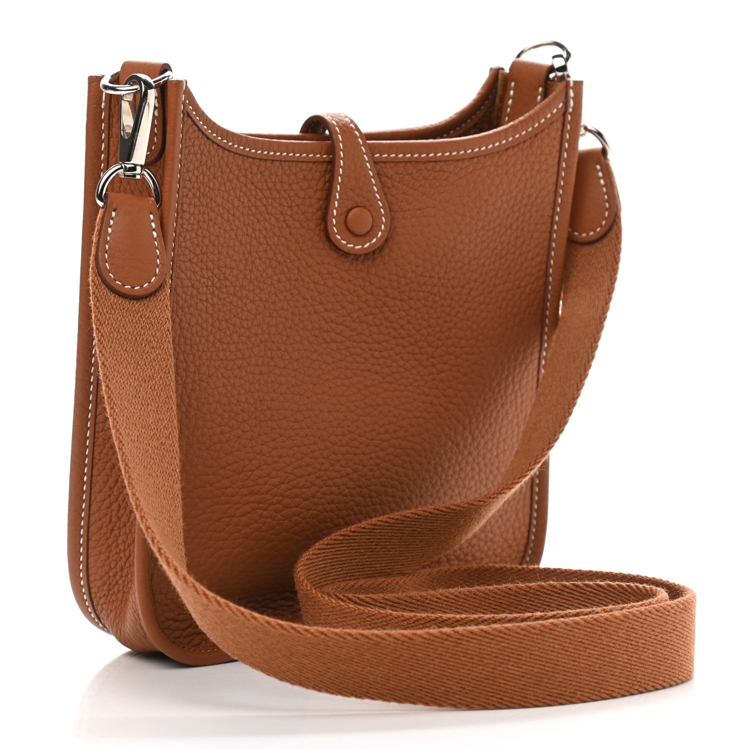 Hermes Taurillon Clemence Evelyne TPM Gold 3 of 12