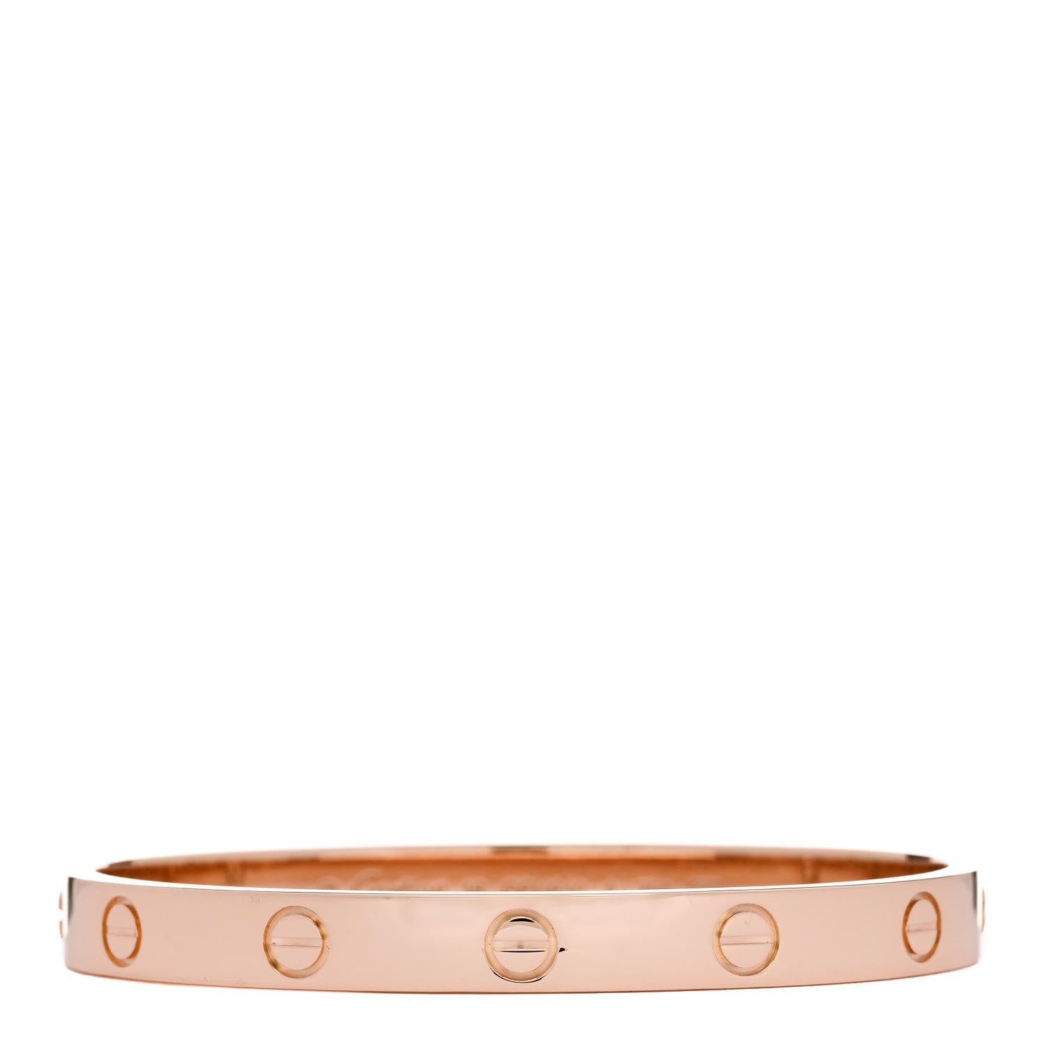 Cartier 18K Pink Gold LOVE Bracelet 16 1 of 9