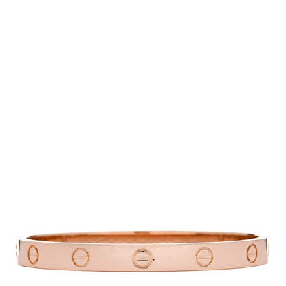Cartier 18K Pink Gold LOVE Bracelet 16 1 of 9