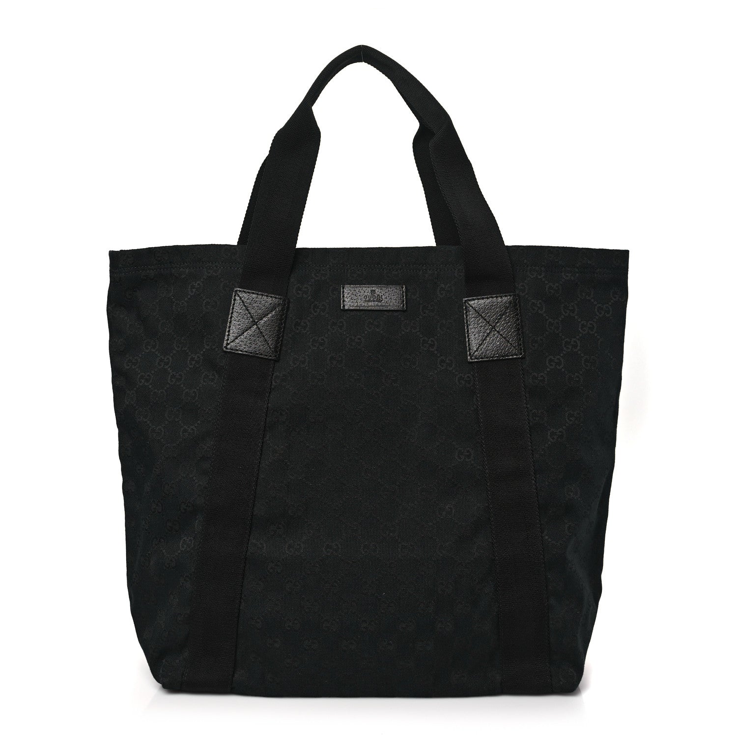 Gucci GG Monogram Medium Handle Vertical Tote Black 1 of 7