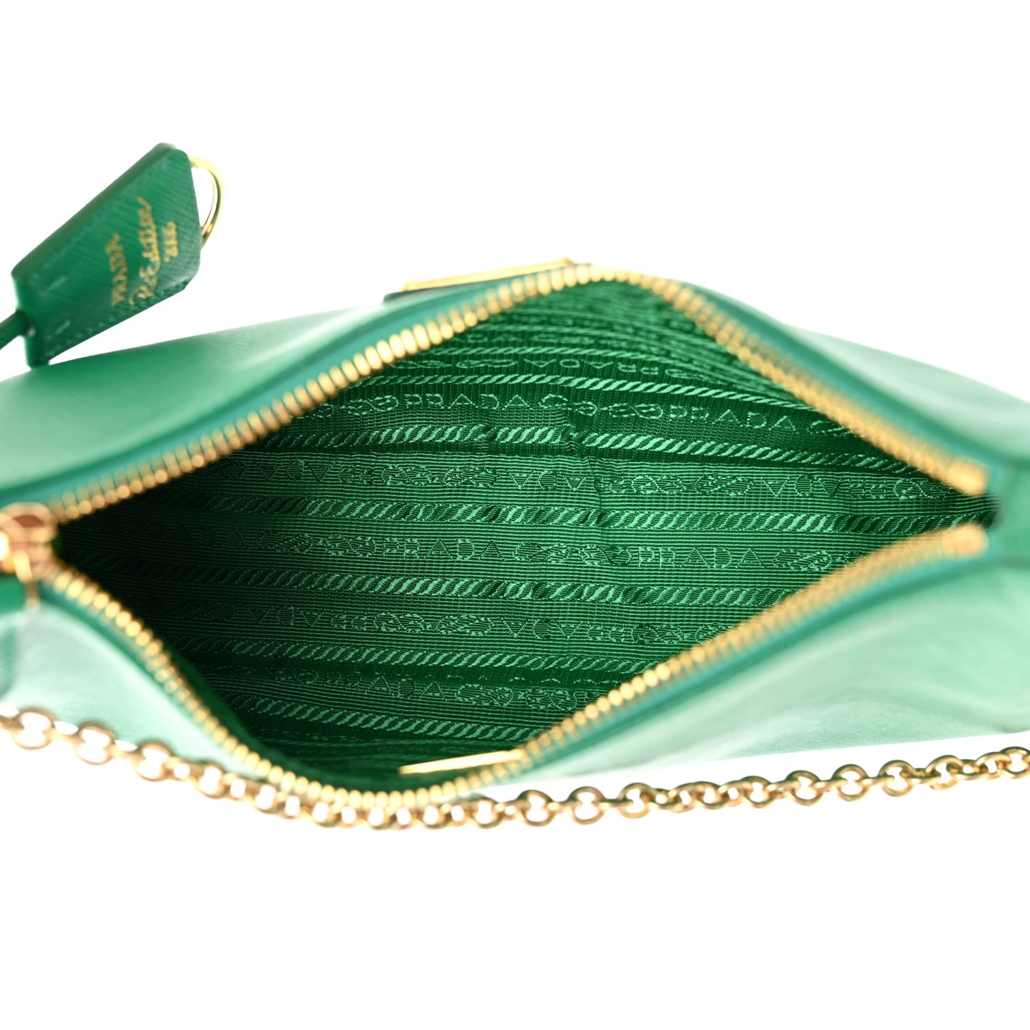 Saffiano Lux Re-Edition 2005 Shoulder Bag Mango