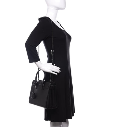 Saint Laurent Grain De Poudre Baby Sac De Jour Black 2 of 12