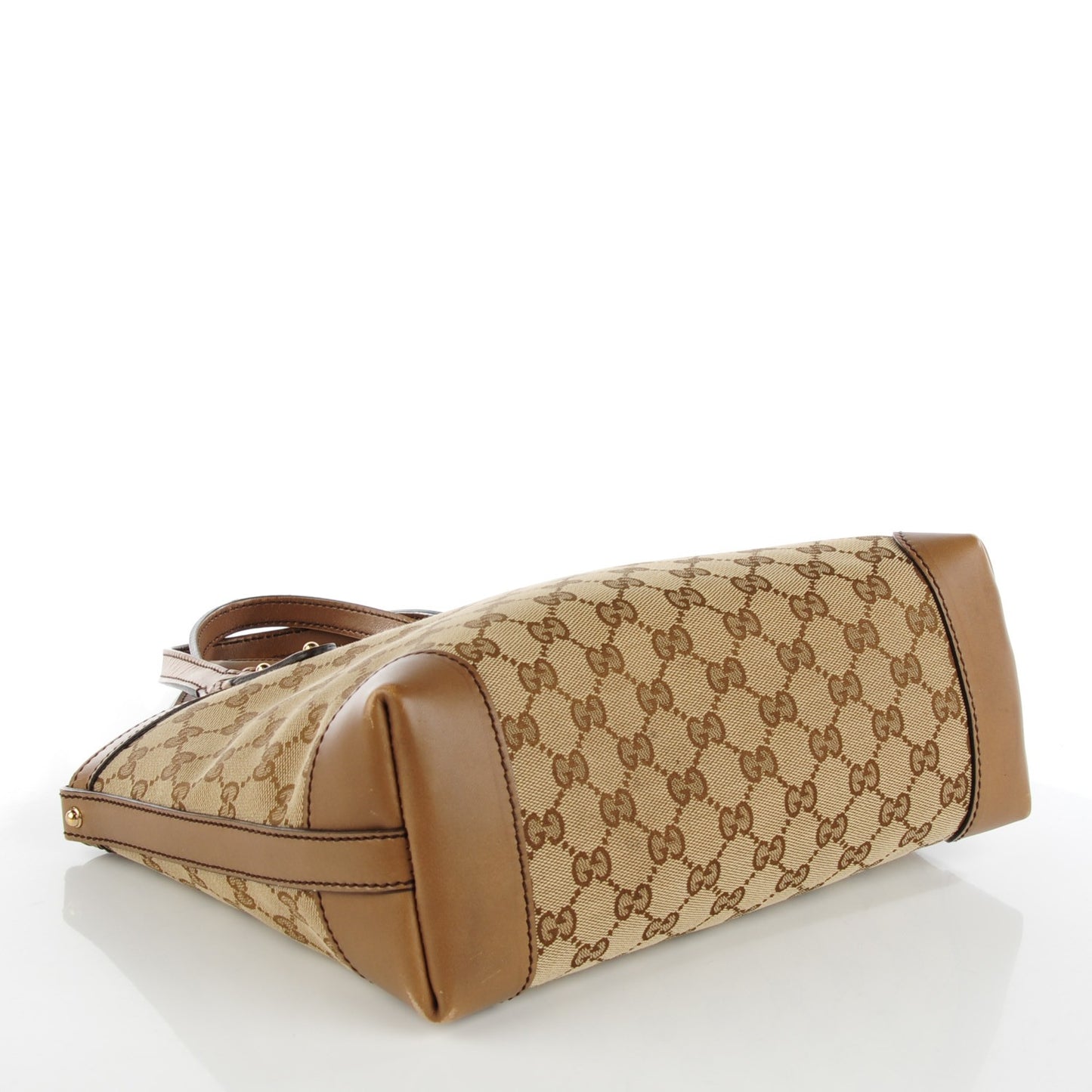Monogram Small Craft Tote Light Brown