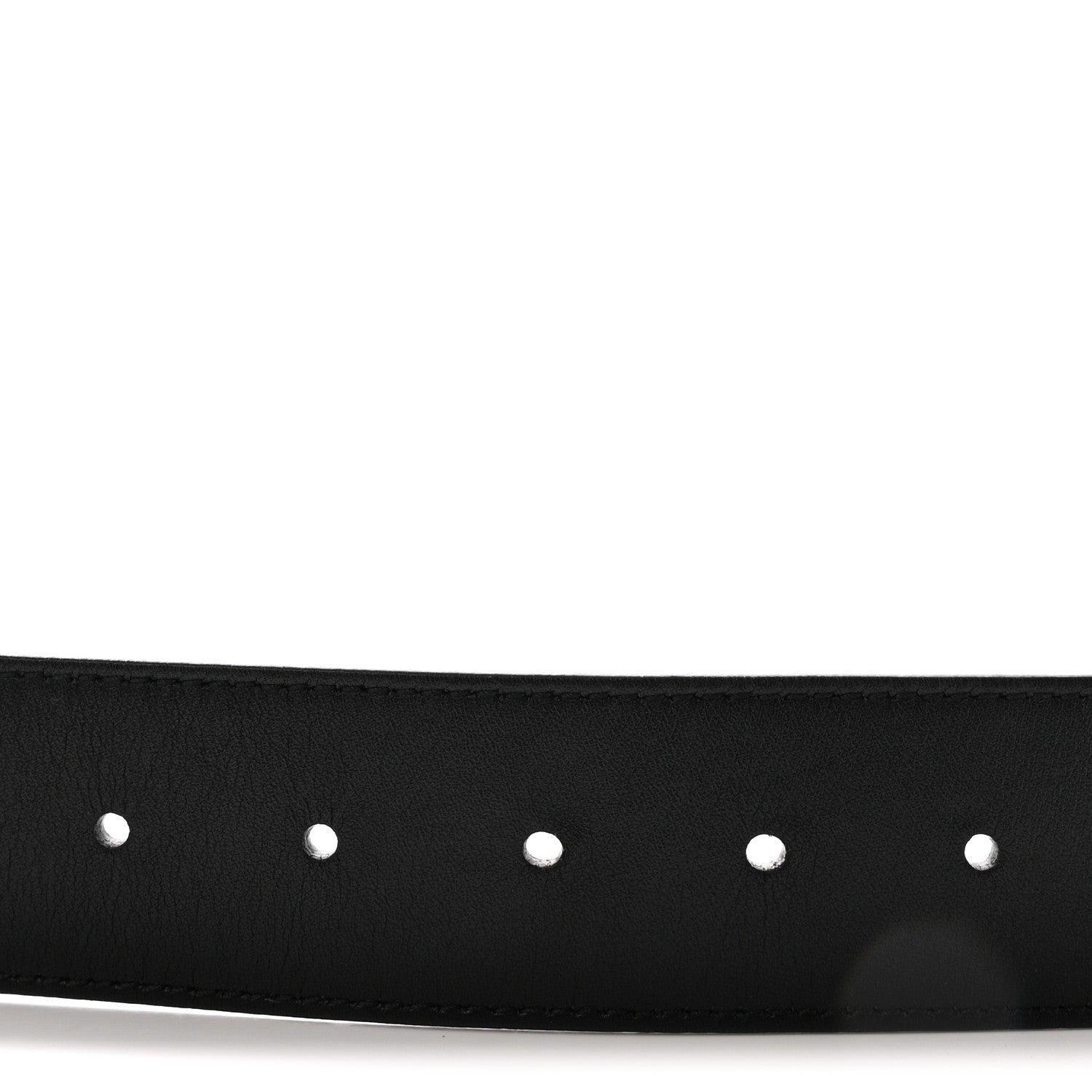 Gucci Calfskin Double G 40mm Belt 75 30 Black 3 of 5