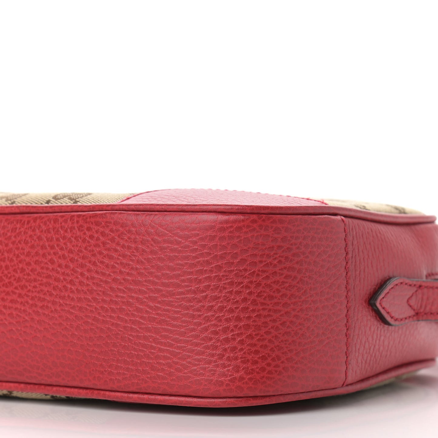 Monogram Mini Bree Messenger Bag Red