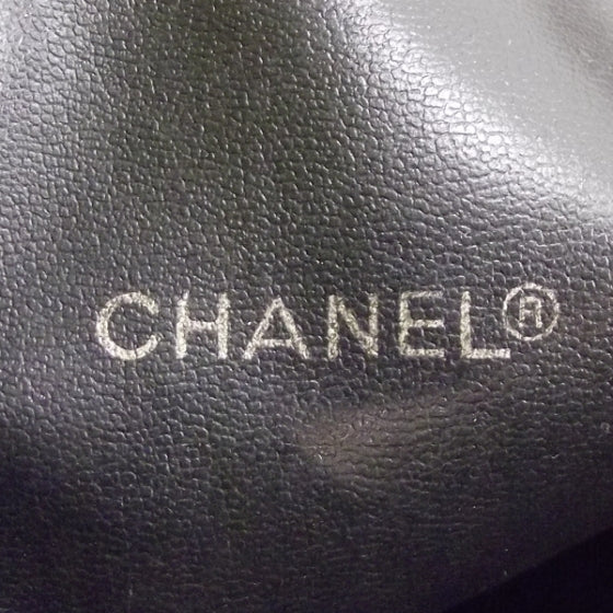 Chanel Lambskin Shopping Tote Black 7 of 8