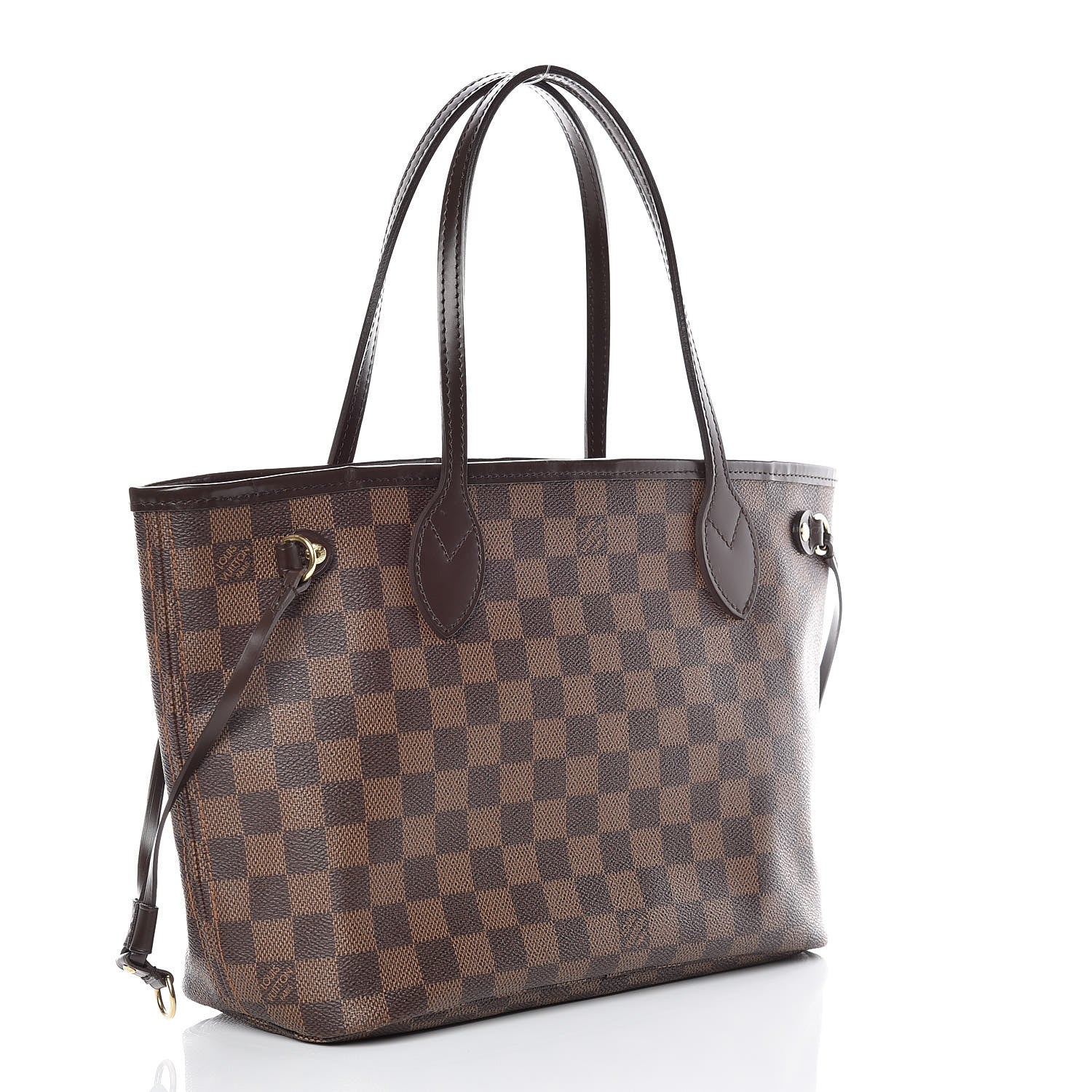 Louis Vuitton Damier Ebene Neverfull PM 3 of 9