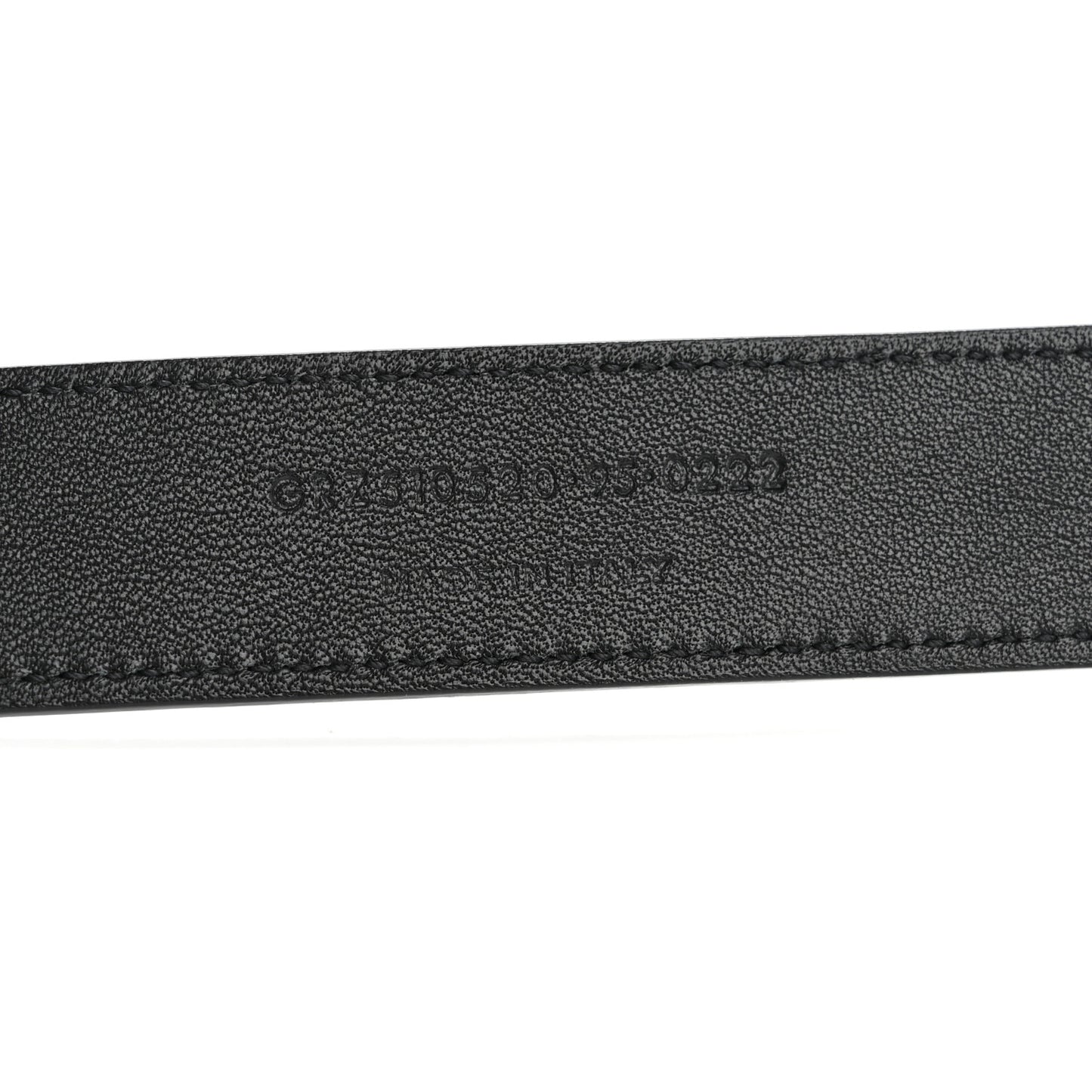 Lambskin Buckle Belt 95 38 Black