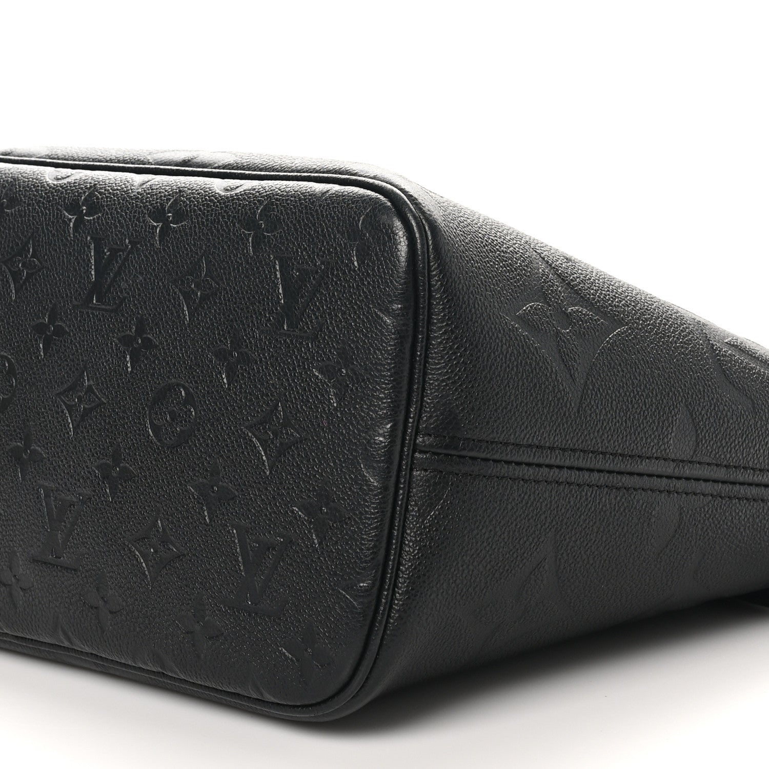 Louis Vuitton Empreinte Monogram Giant Neverfull MM Black 9 of 9