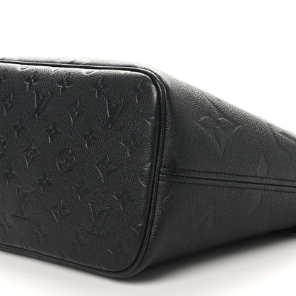 Louis Vuitton Empreinte Monogram Giant Neverfull MM Black 9 of 9