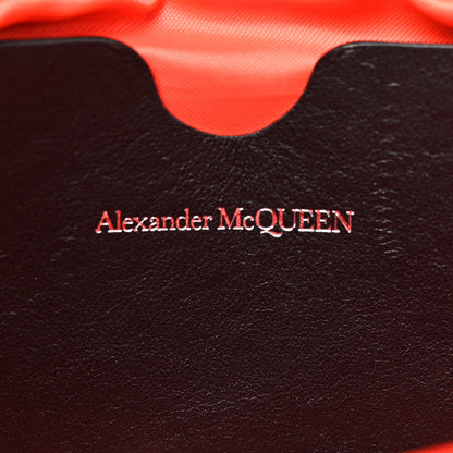 Alexander McQueen Nylon Graffiti Skull Small Crossbody Bag Black White 6 of 12