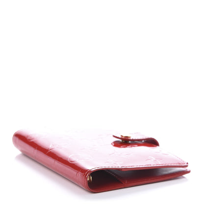 Louis Vuitton Vernis Small Ring Agenda Cover Red 4 of 10