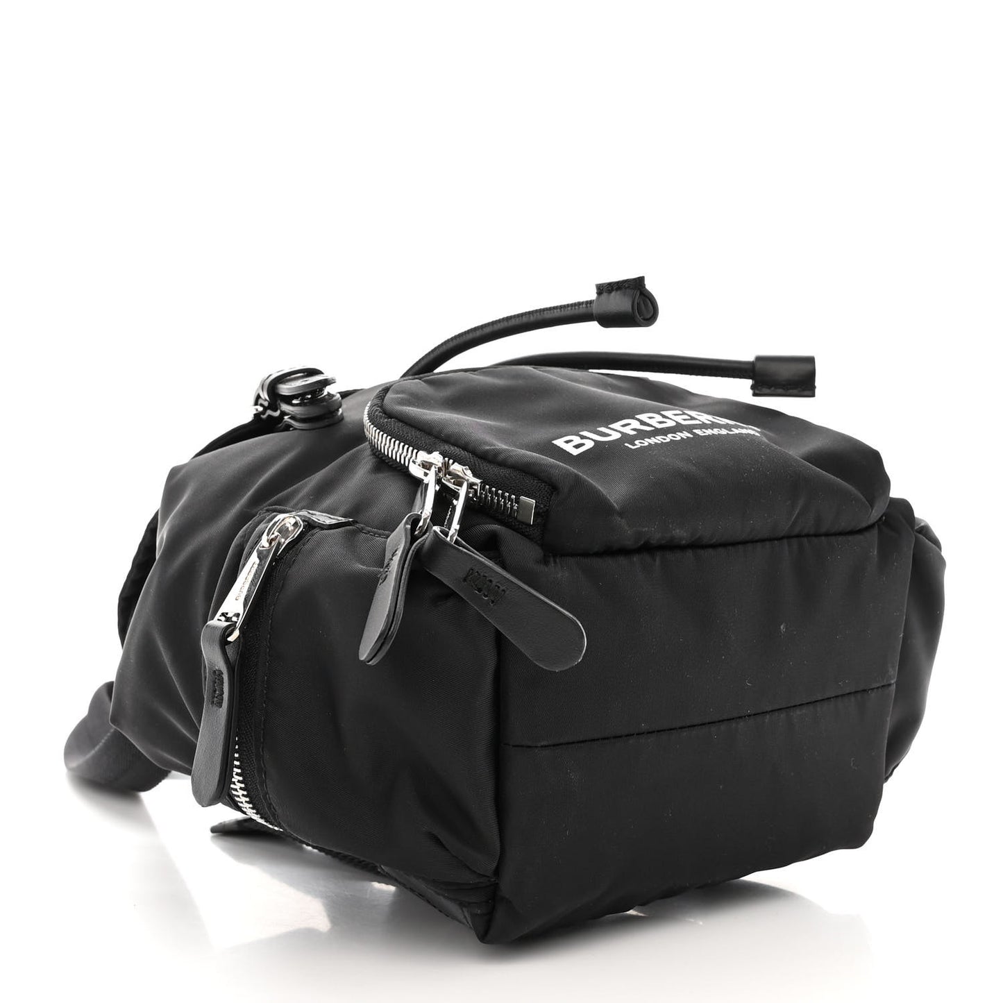 Nylon Logo Print Small Rucksack Backpack