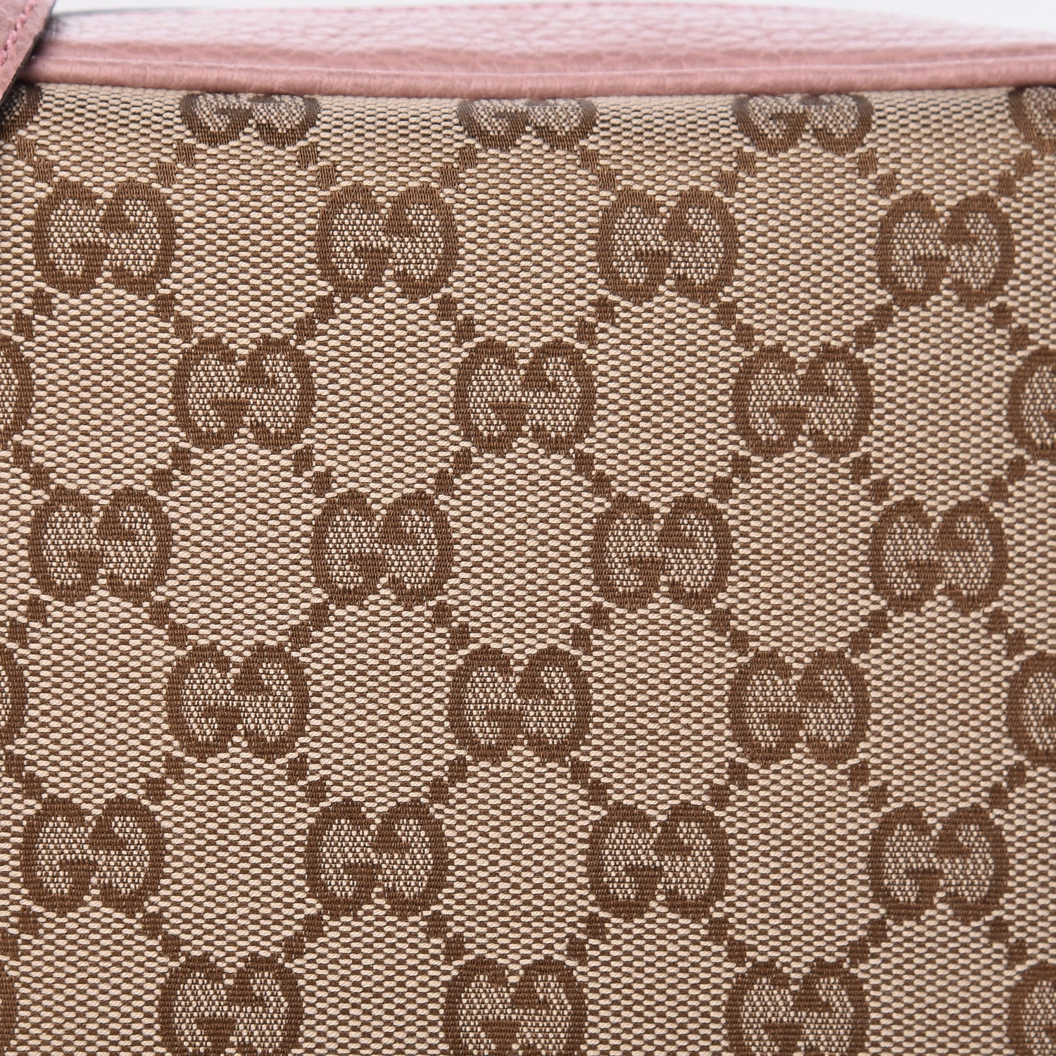 Gucci Monogram Mini Bree Messenger Bag Beige Soft Pink 10 of 10