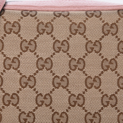 Gucci Monogram Mini Bree Messenger Bag Beige Soft Pink 10 of 10