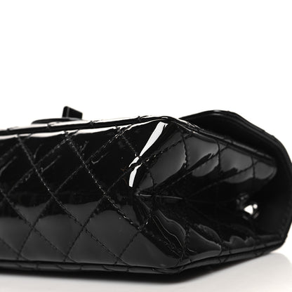 Chanel Patent Calfskin Quilted 2.55 Reissue Mini Flap So Black 10 of 10