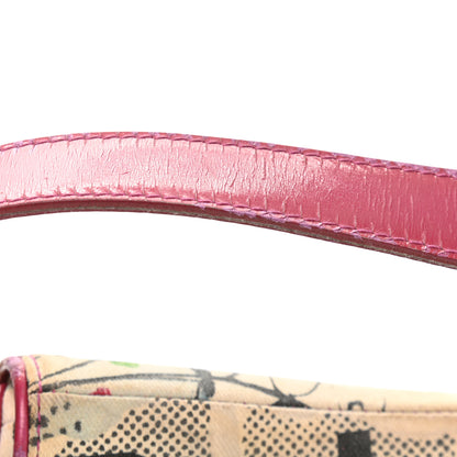 Christian Dior Canvas Filth Saddle Bag Multicolor 12 of 16