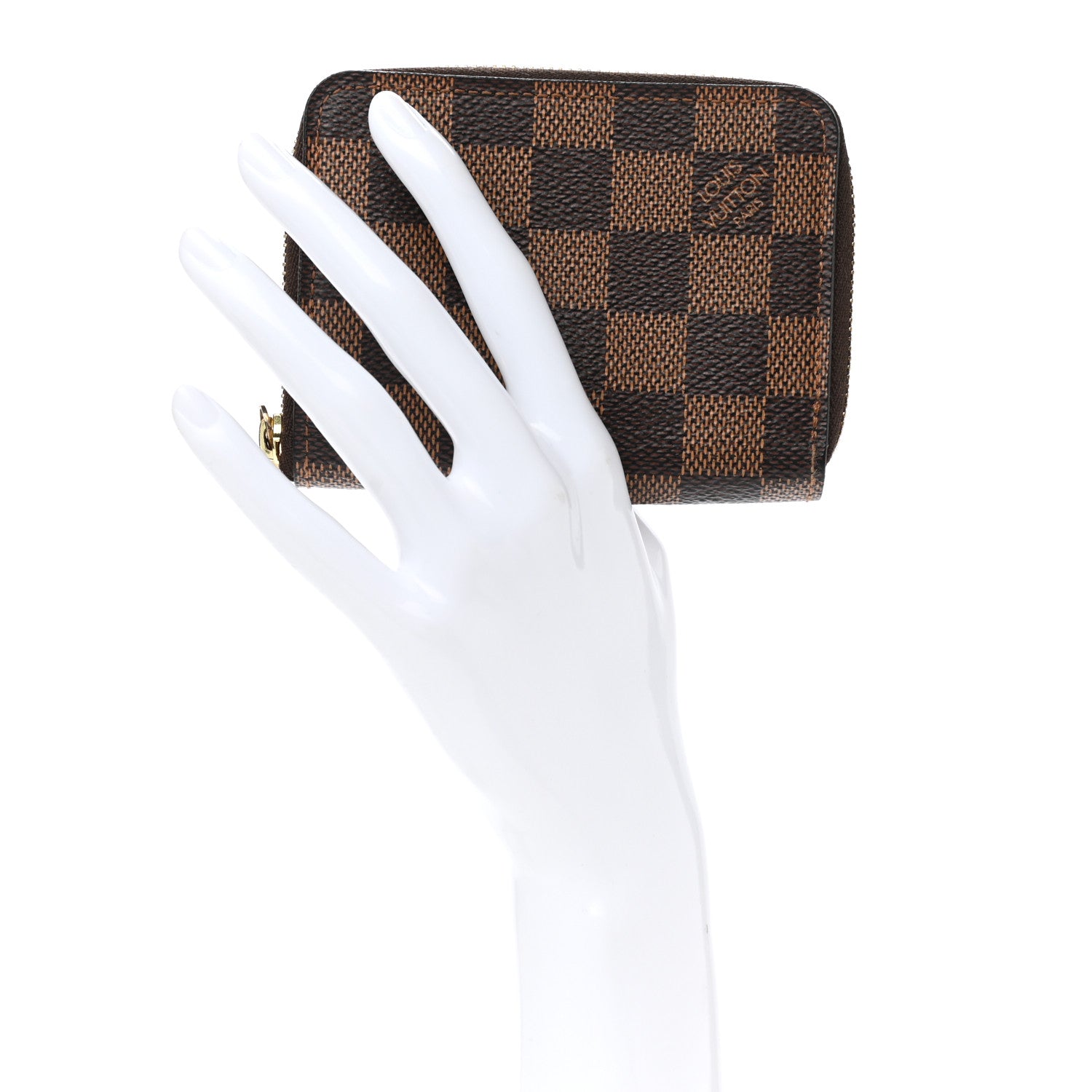 Louis Vuitton Damier Ebene Zippy Coin Purse 2 of 6