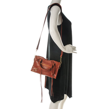 Balenciaga Agneau Classic Hardware Mini City Marron Cognac 2 of 7