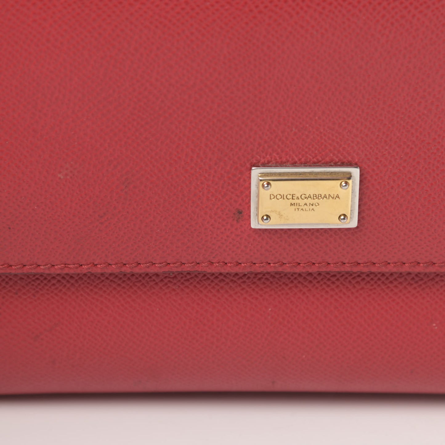 Dauphine Embellished Medium Miss Sicily Satchel Red