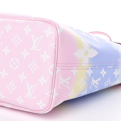 Louis Vuitton Monogram Escale Neverfull MM Pastel 10 of 10