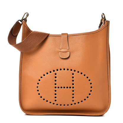 Hermes Fjord Evelyne GM Sable 1 of 13