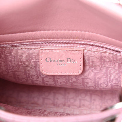 Christian Dior Lambskin Cannage Mini Lady Dior Rose Clair 5 of 14