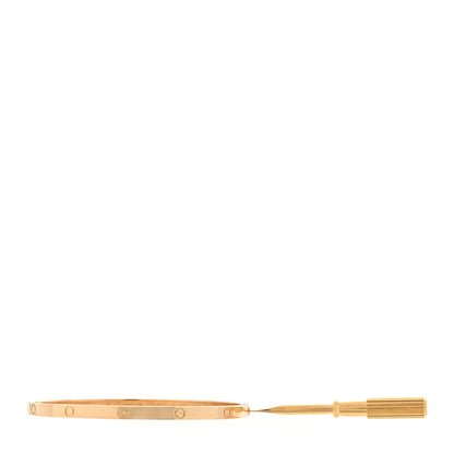 Cartier 18K Yellow Gold Small LOVE Bracelet 18 3 of 8
