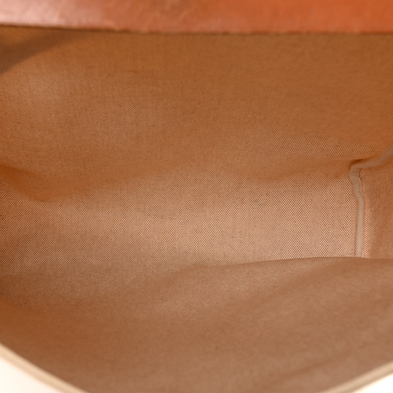 Hermes Toile Vache Calfskin Herbag 40 GM Natural 6 of 12