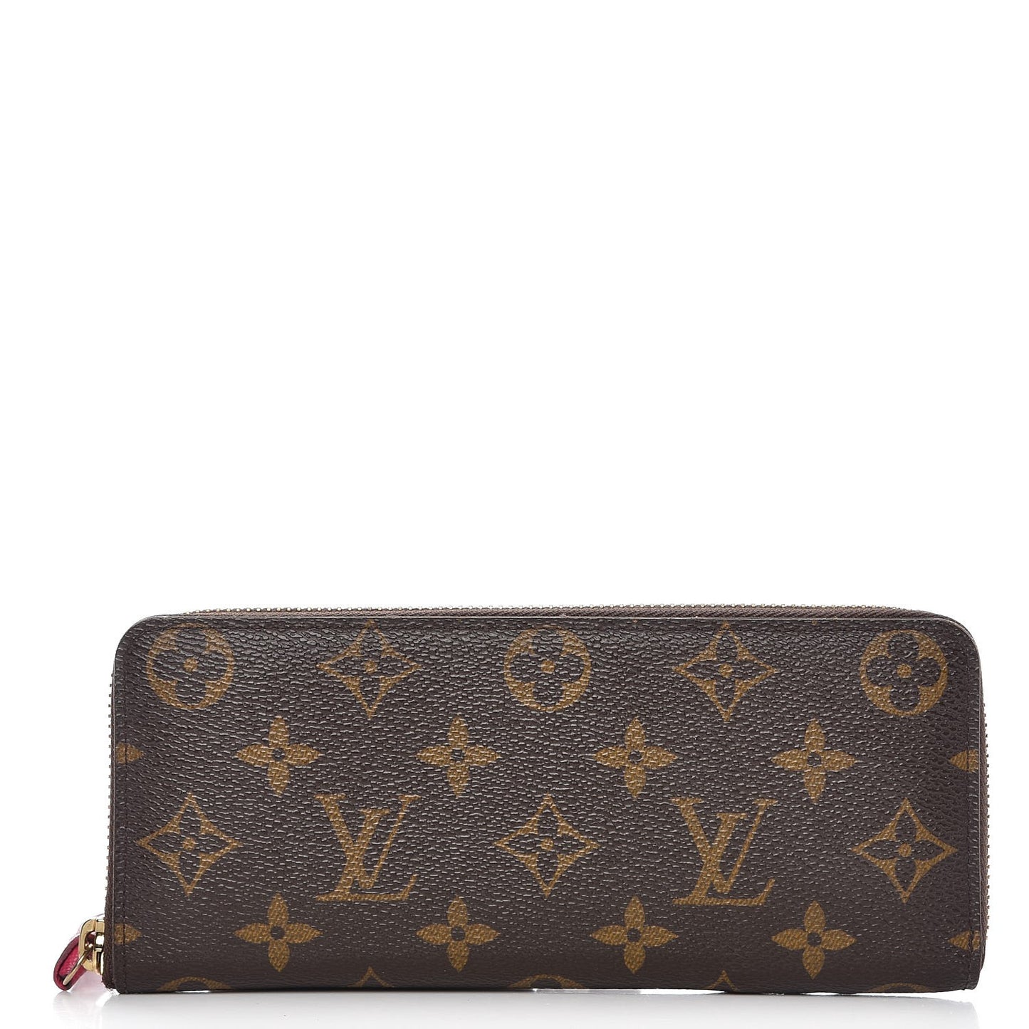 Monogram Clemence Wallet Hot Pink