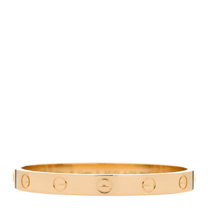 Cartier 18K Yellow Gold LOVE Bracelet 15 1 of 5