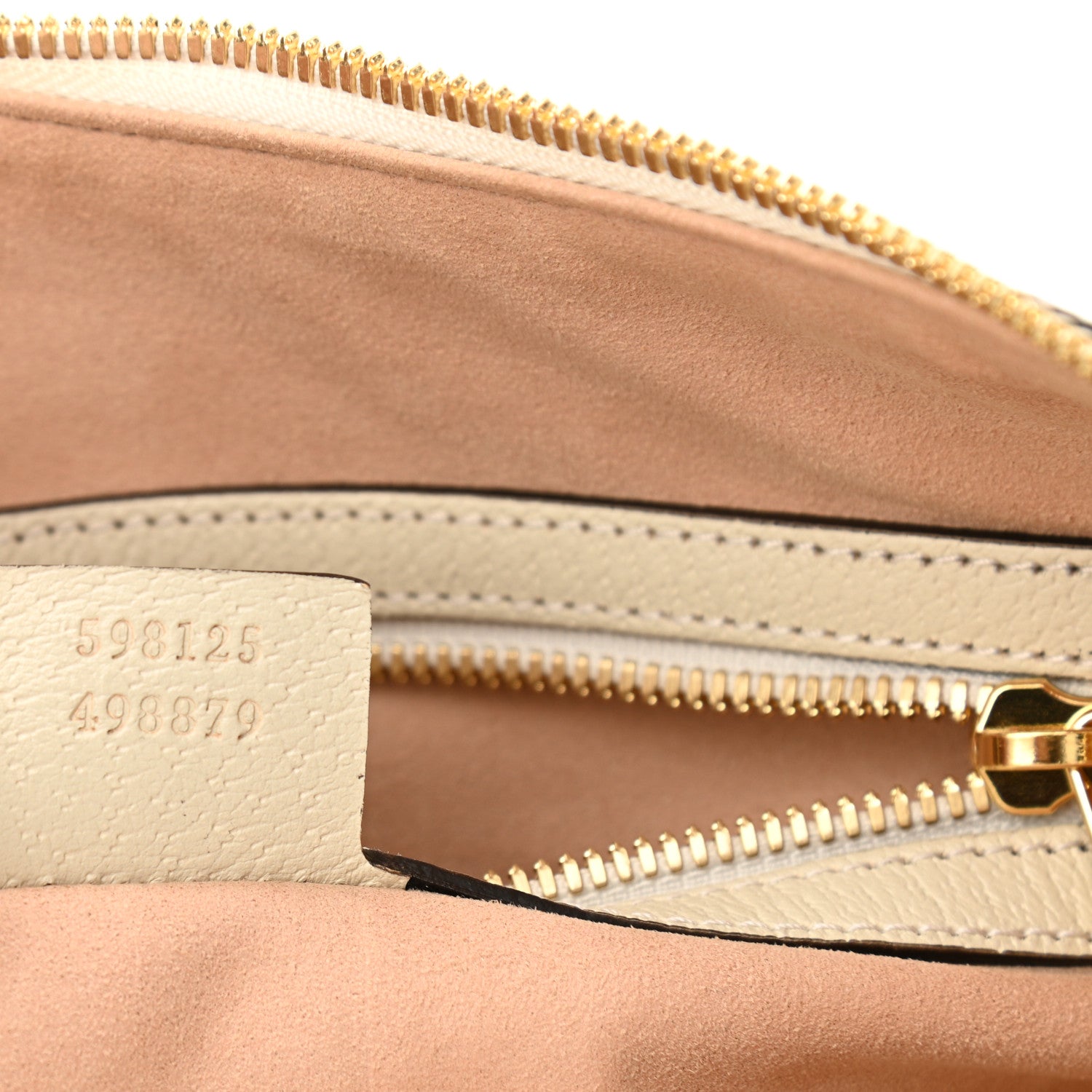 Gucci GG Supreme Monogram Les Pommes Small Ophidia Half Moon Hobo Beige Multicolor Mystic White 7 of 11