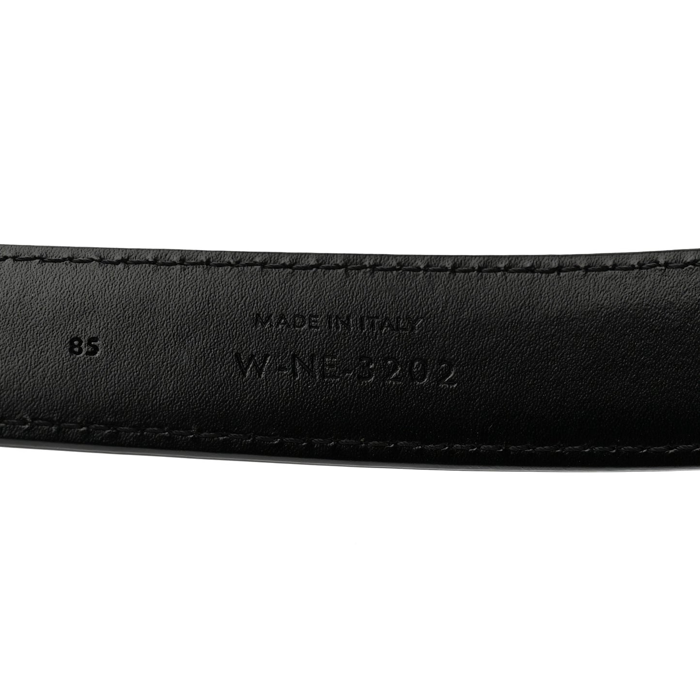 Box Calfskin Medium 25mm Triomphe Belt 85 34 Black