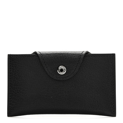 Hermes Chevre Chamkila Iliade Card Holder Black 5 of 9