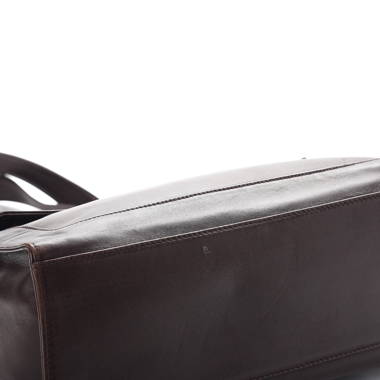 Lambskin CC Tote Brown