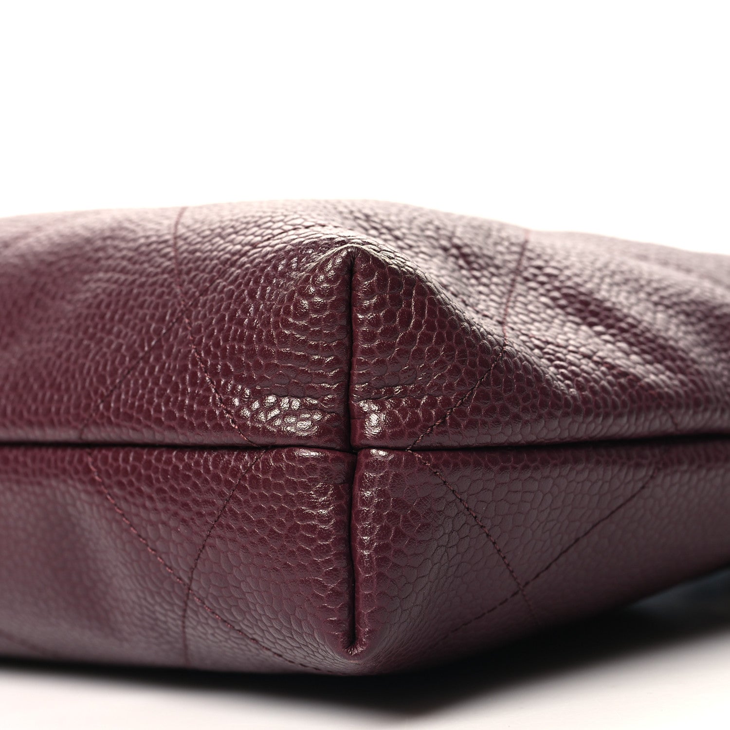 Chanel Caviar Quilted Small Chanel 22 Dark Burgundy 11 of 11