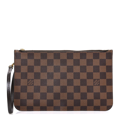 Louis Vuitton Damier Ebene Neverfull MM GM Pochette 1 of 8