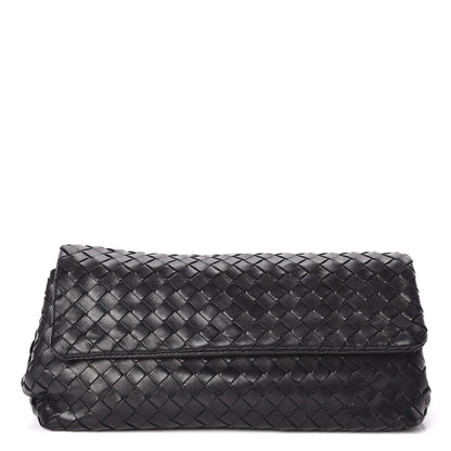 Bottega Veneta Nappa Intrecciato Cosmetic Case Black 1 of 9