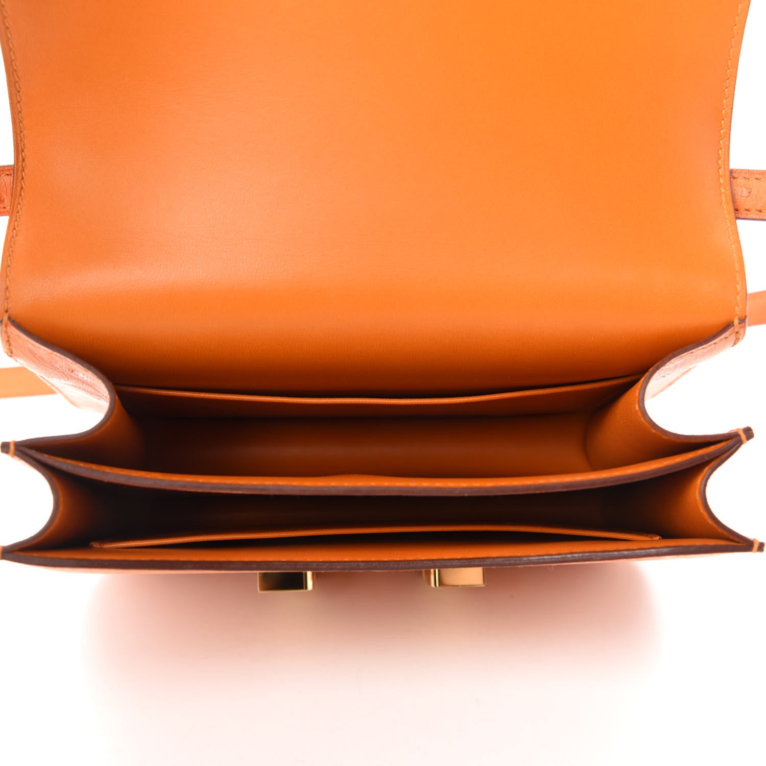 Hermes Ostrich Constance 18 Abricot 6 of 12