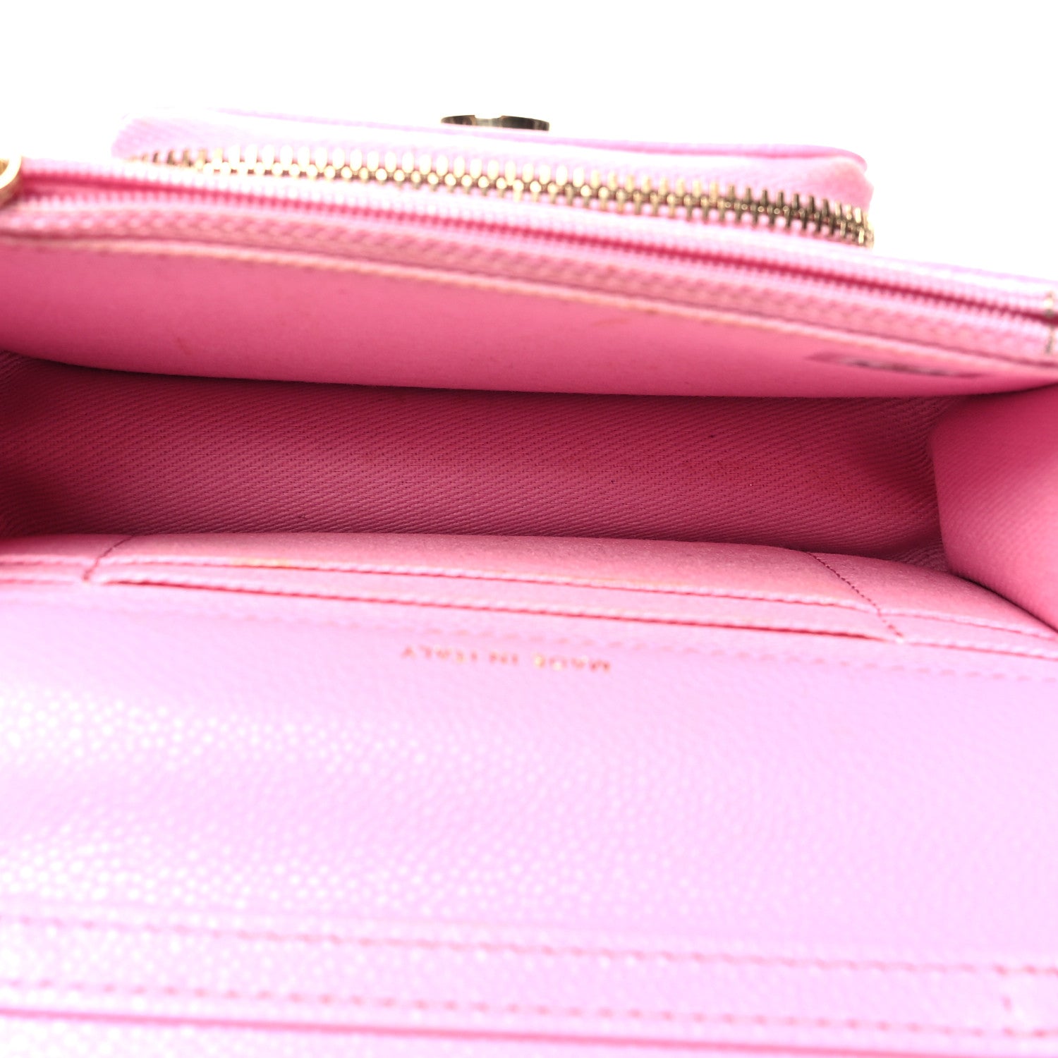 Chanel Caviar Quilted Business Affinity Clutch With Chain Flap Lilac 5 of 15