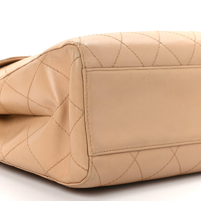 Chanel Caviar Stitched Shoulder Flap Bag Beige 9 of 13